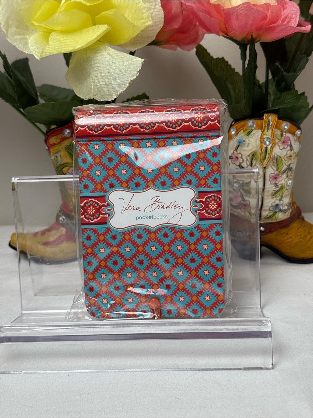 NWT Vera Bradley Paprika Pocket Paper NIP